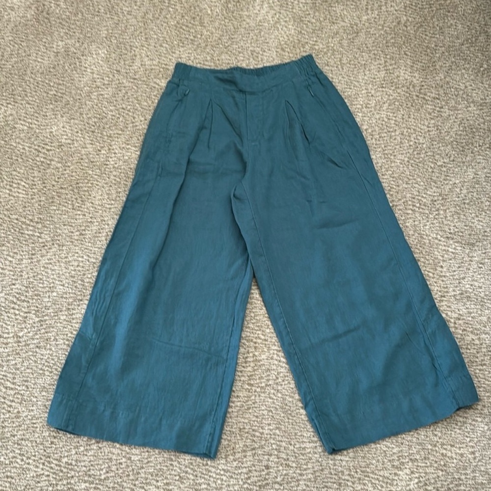 Athleta linen playa pants